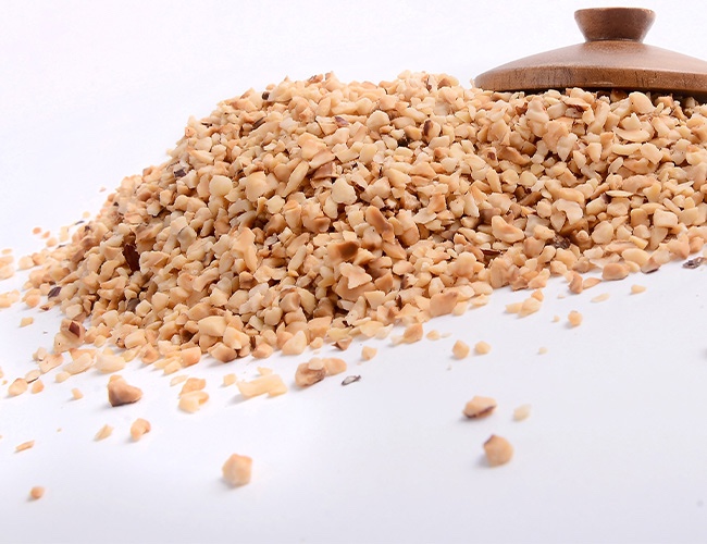 Kıyılmış fındık